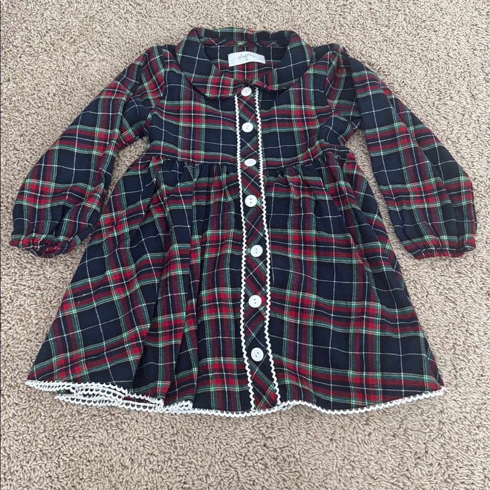 SweetHoney Plaid Dress
